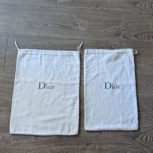 Dior White Dust Bag